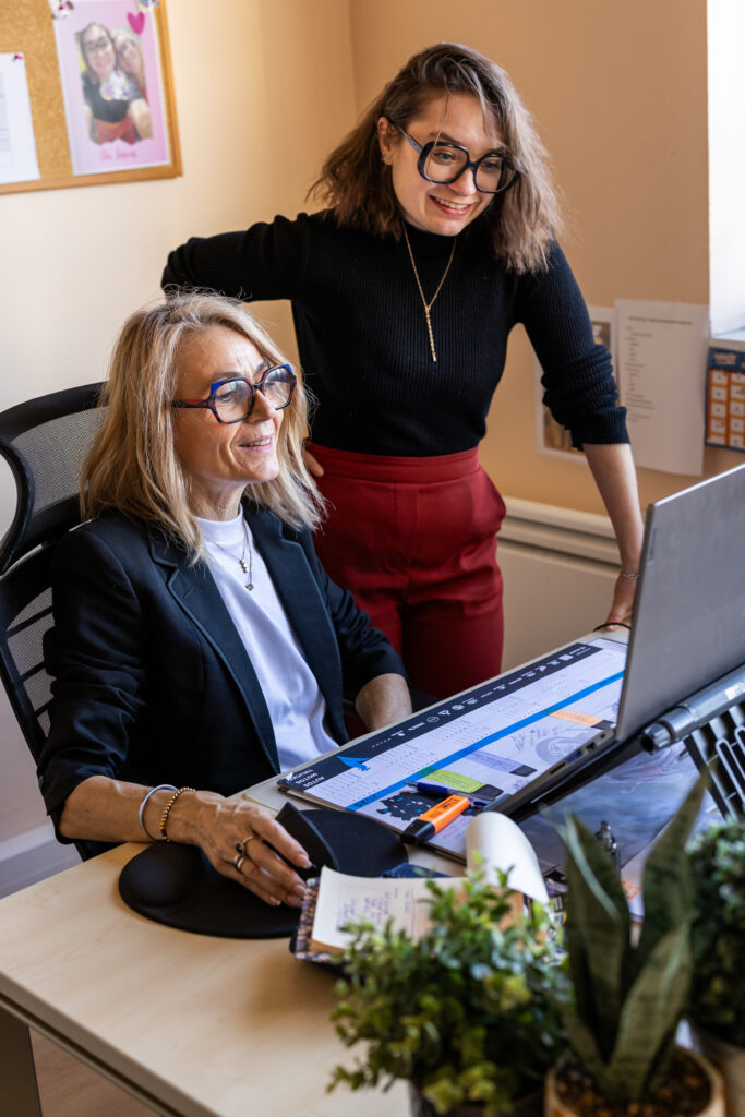 Apprenantes en reconversion